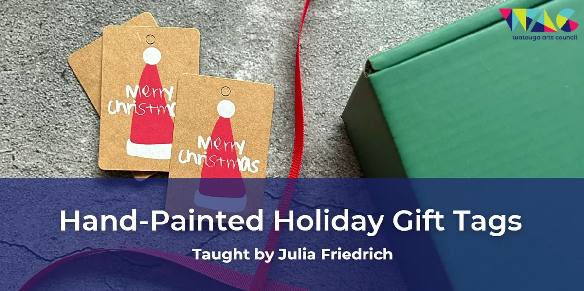 Hand-Painted Holiday Gift Tags