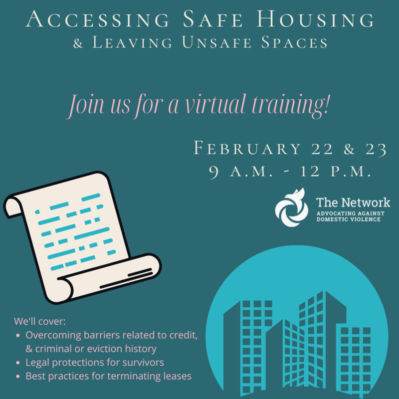 Accessing Safe Housing & Leaving Unsafe Spaces