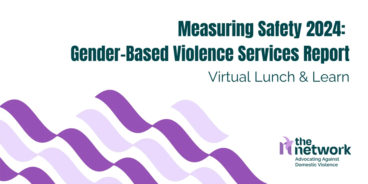 Measuring Safety 2024 - Volume 5: Gender-Based Violence Services Report