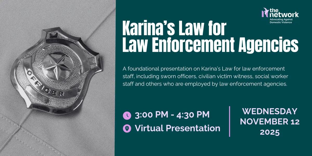 Karina's Law for Law Enforcement Agencies Presentation