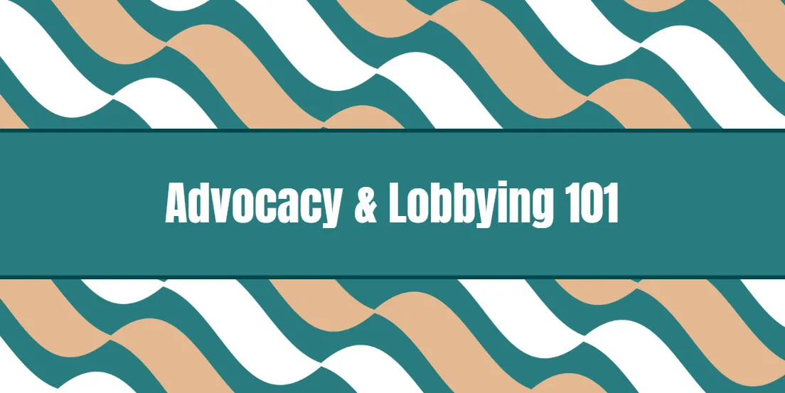 Advocacy & Lobbying 101 for Partners