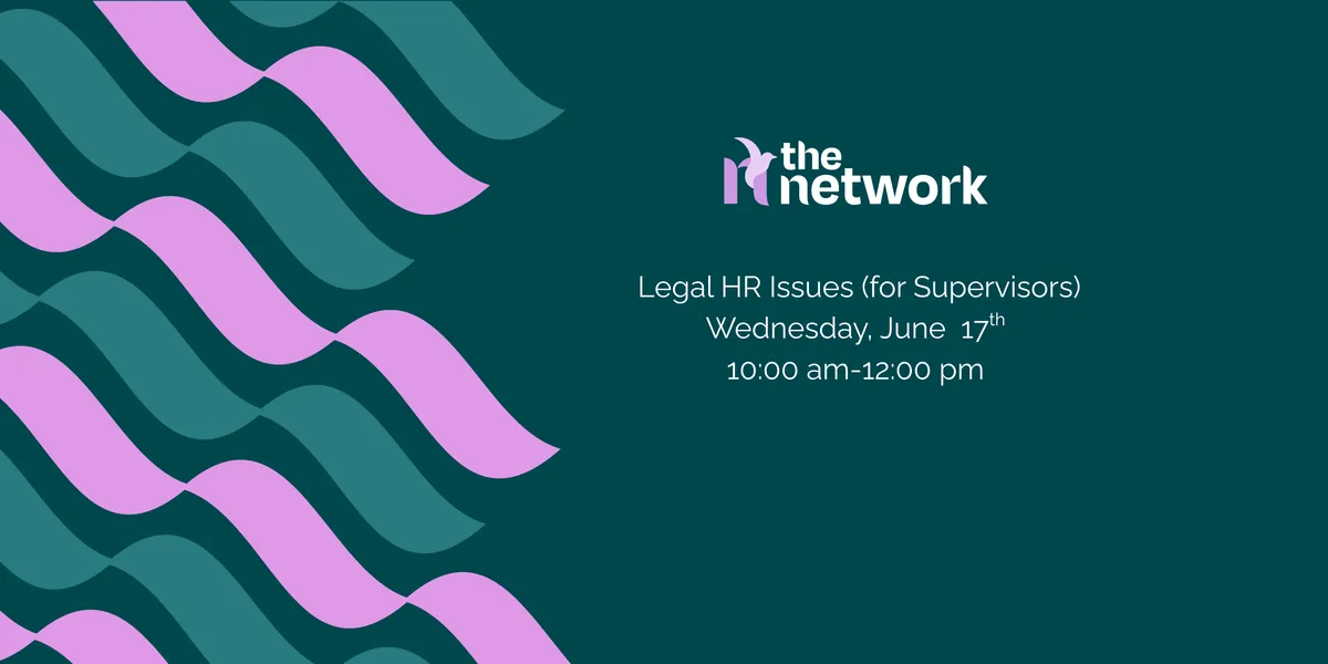 Legal HR Issues (for Supervisors)