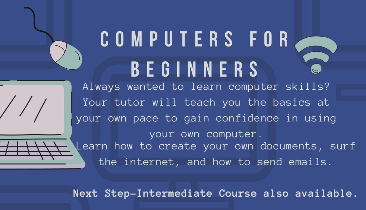 Computers for Beginners 2026 (EXPRESSION OF INTEREST, Date/Time TBC)
