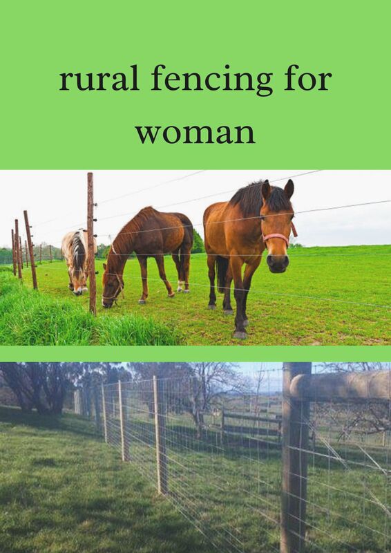 Rural Fencing for Women 2026 (Expression of Interest - DATE/TIME TBC)