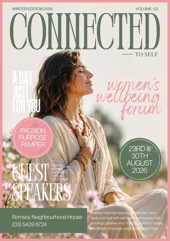 Connected To Self - Women's Wellbeing Event: Day 2