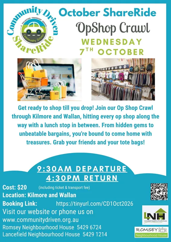 OpShop Crawl (7 October 2026)