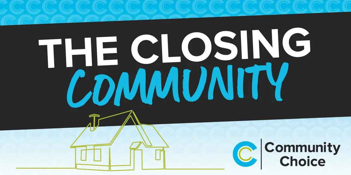 The Closing Community: An Appreciation Event