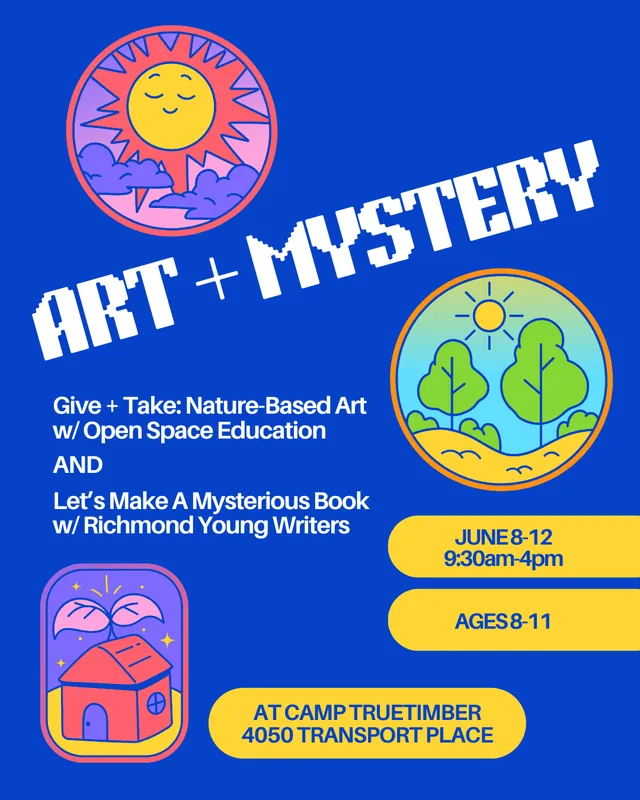 RYW + OSE CAMP: Art + Mystery [ages 8-11]