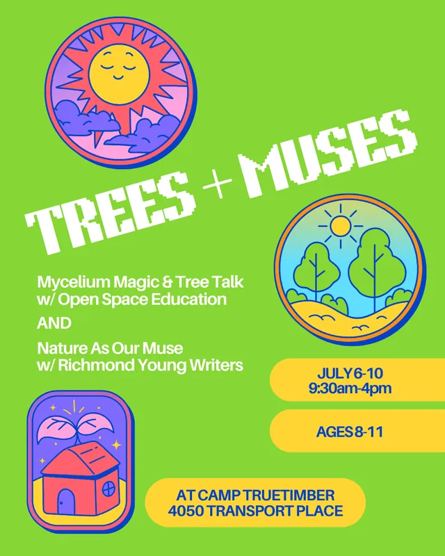 RYW + OSE CAMP: Trees + Muses [ages 8-11]