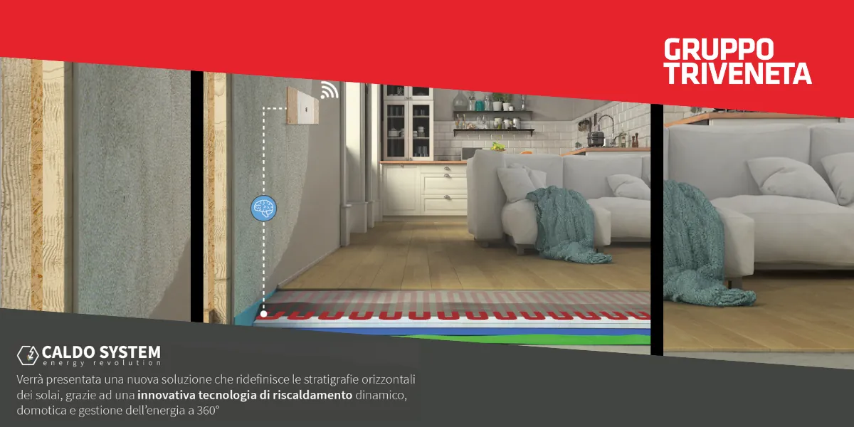 La rivoluzione del riscaldamento domotico nelle stratigrafie orizzontali