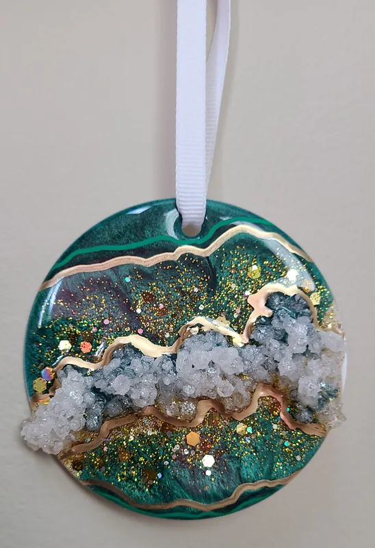 Resin Holiday Ornaments