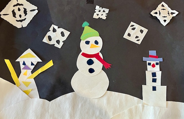 Mommy and Me - Silly Snow People!