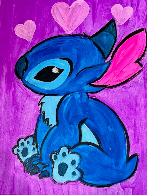 Stitch Love -  Painting pARTy for Kids