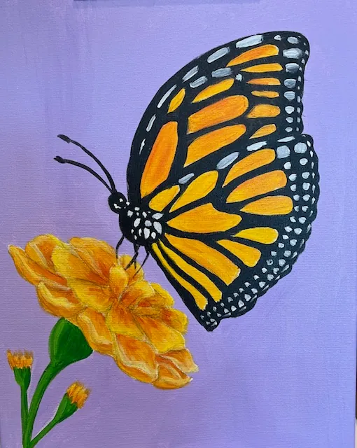 Painting pARTy - Flutter Into Spring