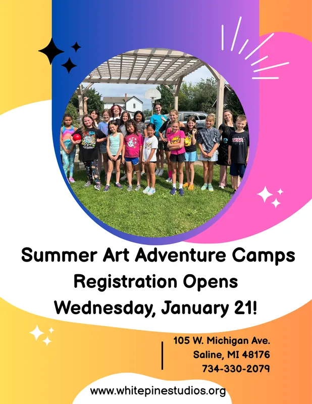 SUMMER ART ADVENTURE CAMPS COMING SOON!