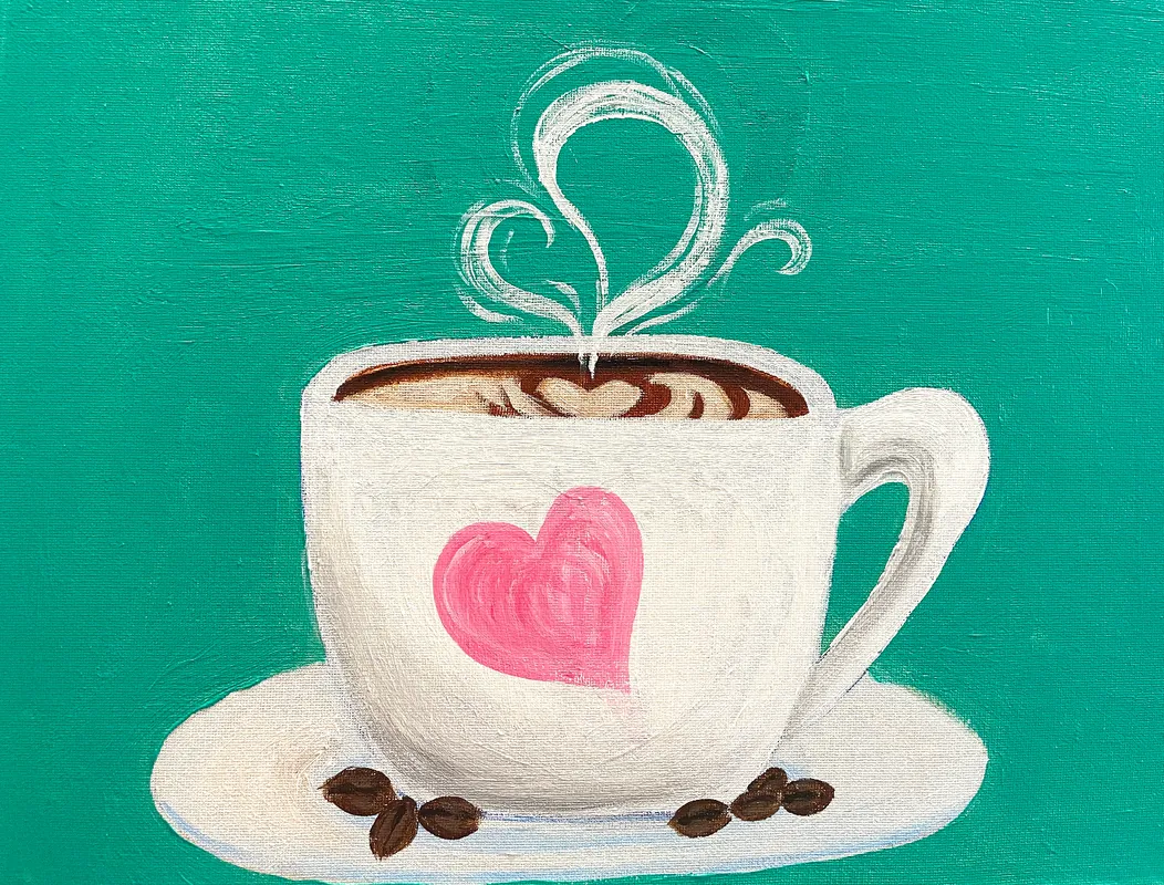 Private Event - Painting Party - Cheers to Kim Kaster, Brewed Awakenings