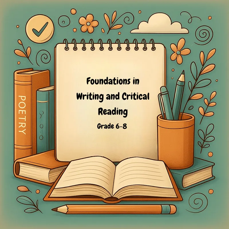 Foundations in Writing and Critical Reading (Grades 6-8)