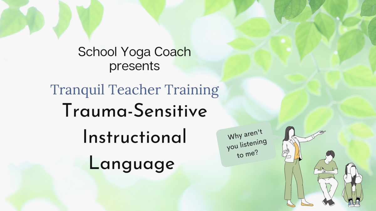 Trauma-Sensitive Instructional Language