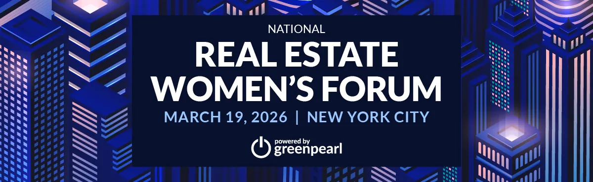 15th annual Real Estate Women's Forum - In-Person Registration (a GreenPearl Event)