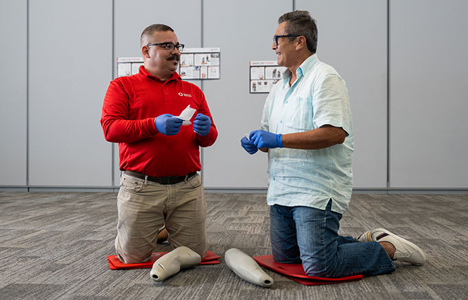 Adult and Pediatric First Aid/CPR/AED Skills Session-r.25, American Red Cross®