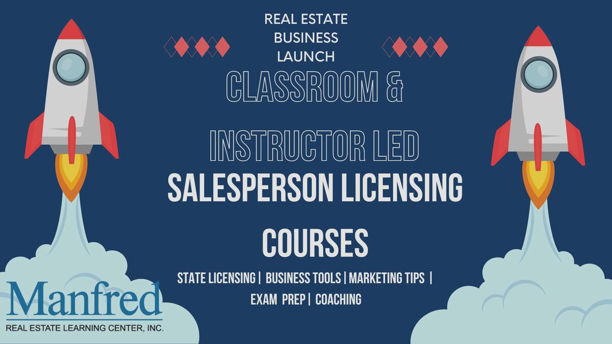 New York State Salesperson Course -Instructor Led (First Review Session Starts March 23rd)