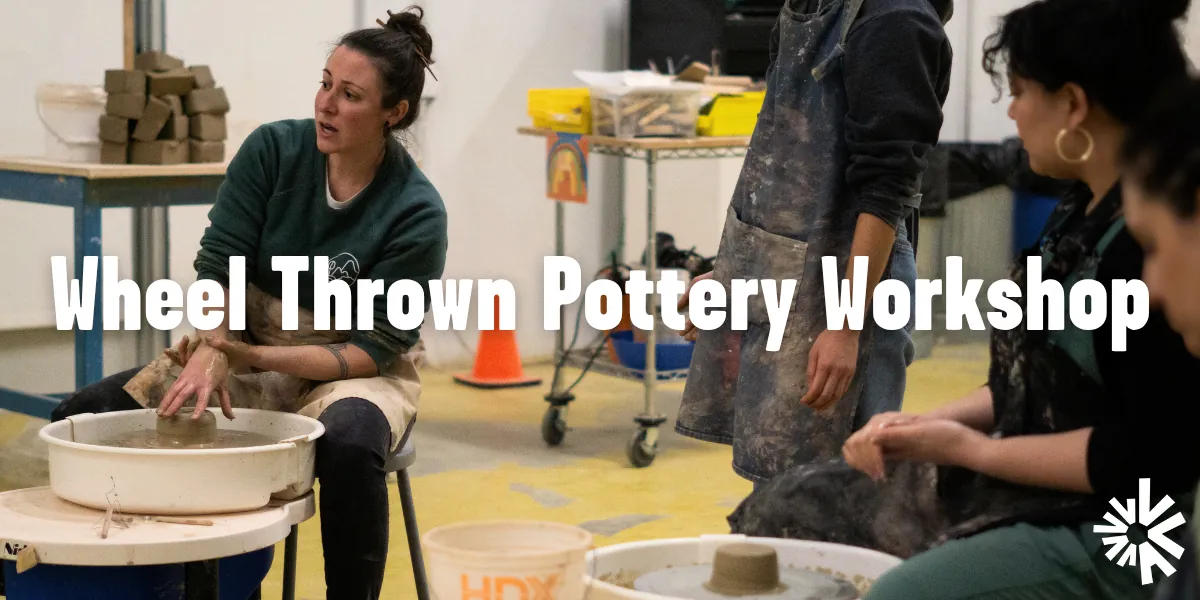 Wheel Thrown Pottery Workshop w/ CJ Jones
