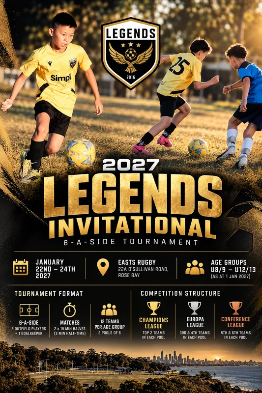 Legends Invitational Tournament 2027 Team Registration