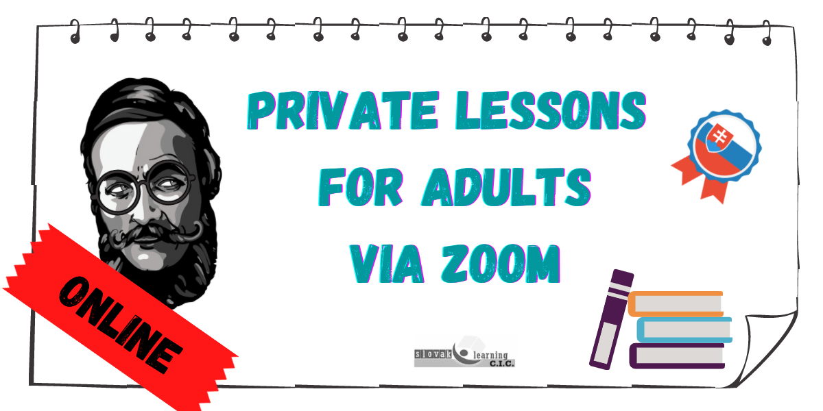 Private classes of Slovak language for adults// Súkromné hodiny slovenčiny pre dospelých