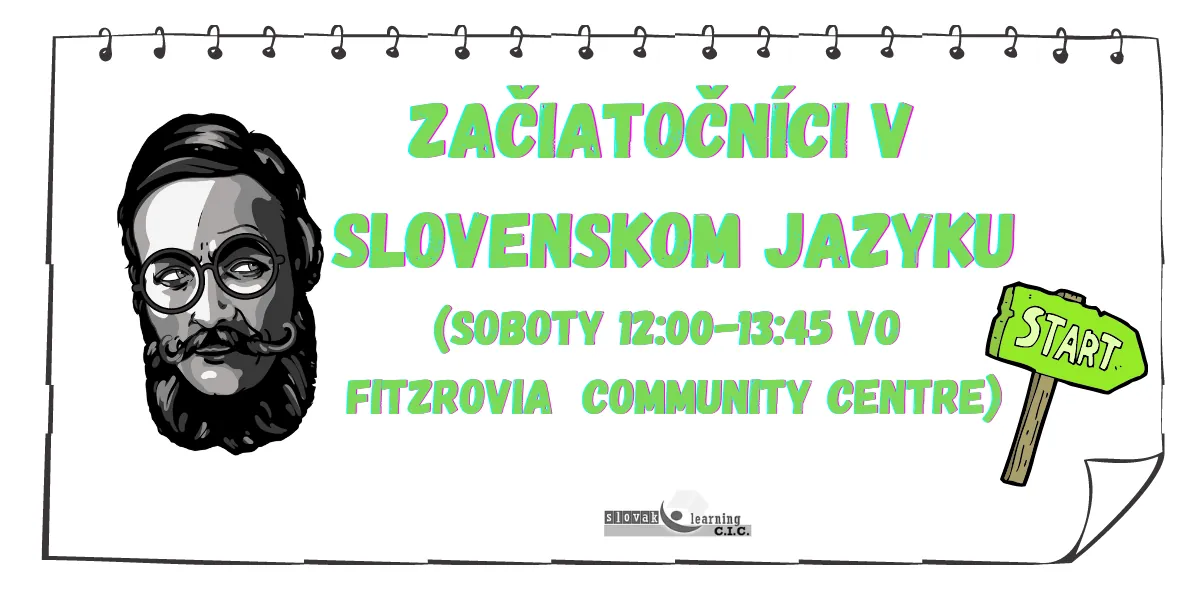 Začiatočníci v slovenskom jazyku  (7 - 14 rokov, semi-súkromný intenzívny kurz v Londýne)