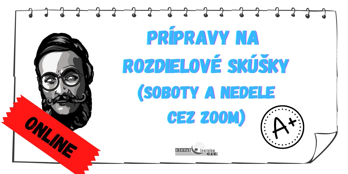 Online "Prípravy na rozdielové škúšky" (hodinovka; 6-14 rokov; SOBOTY 10:00-11:00)