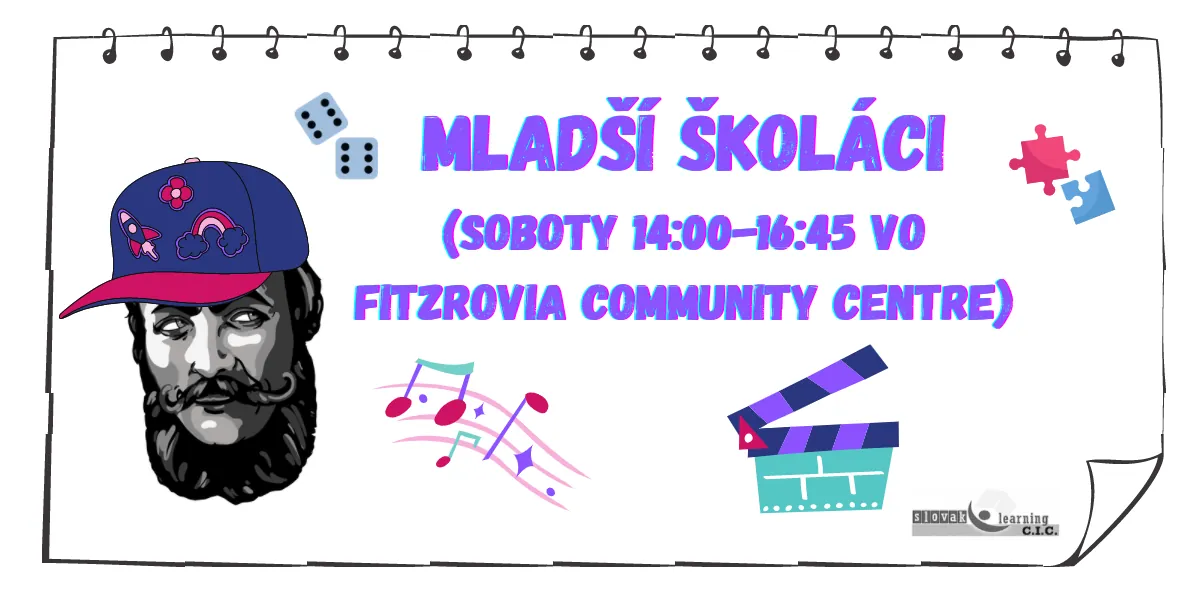 Mladší školáci v Londýne (5 - 9 rokov)