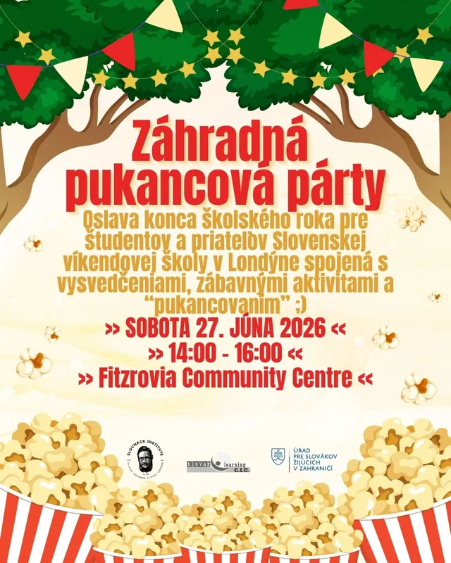 Záhradná pukancová párty // Garden Popcorn Party