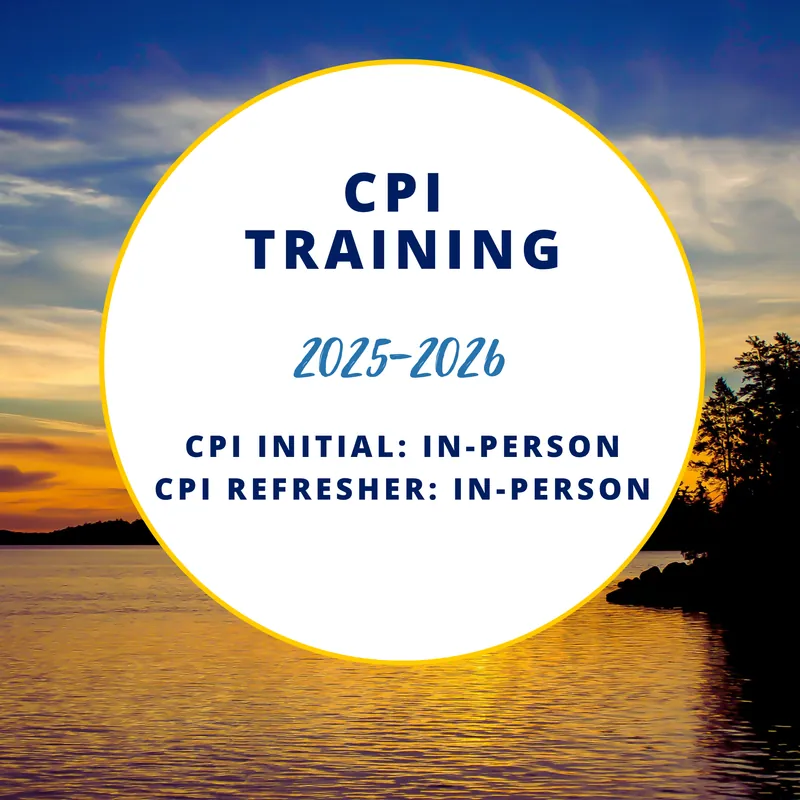 Initial Crisis Prevention Intervention (CPI) Training (In-Person)