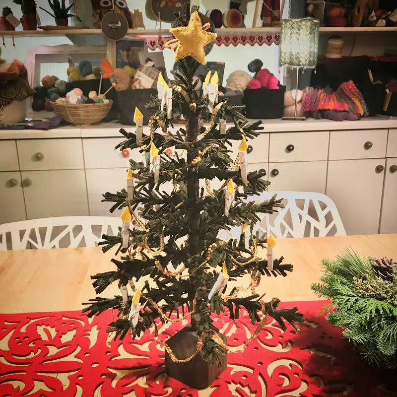 Wool Christmas Tree Making Class - 3 November  Classes