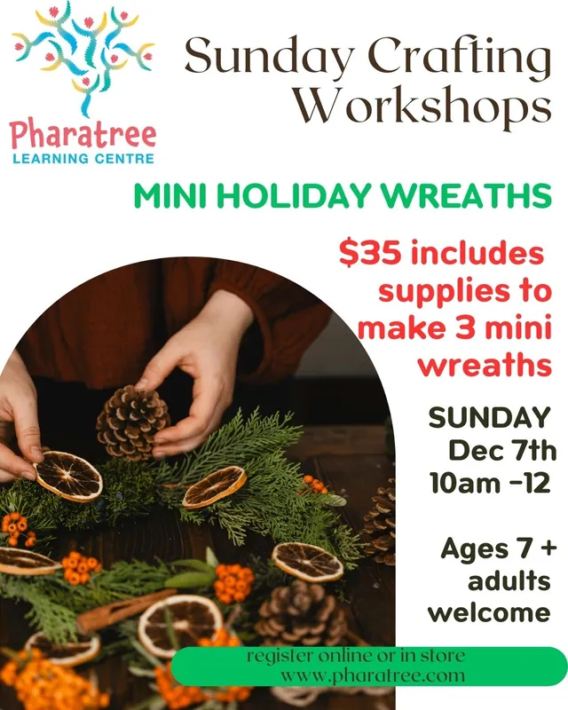 Mini Wreath Making Workshop