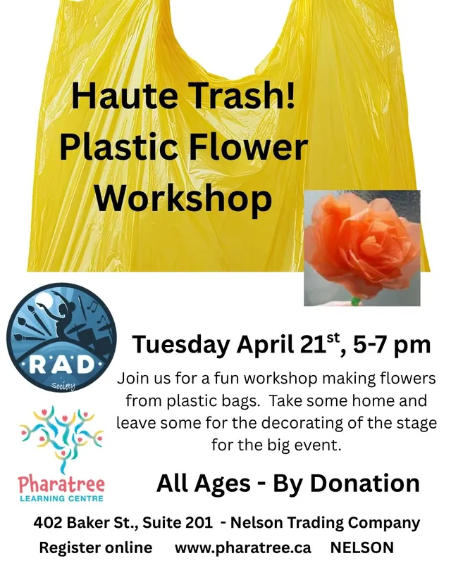 Haute Trash Flower making workshop