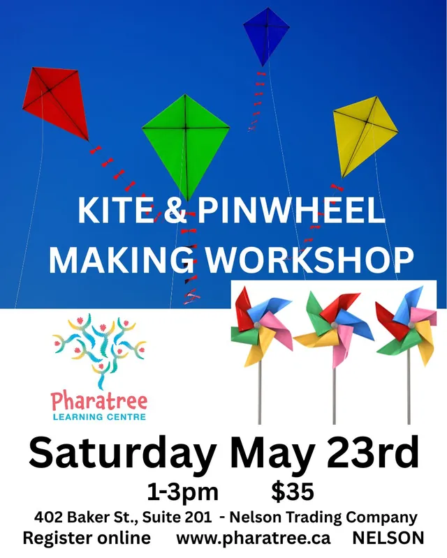 Kite & Pinwheel Making Workshop