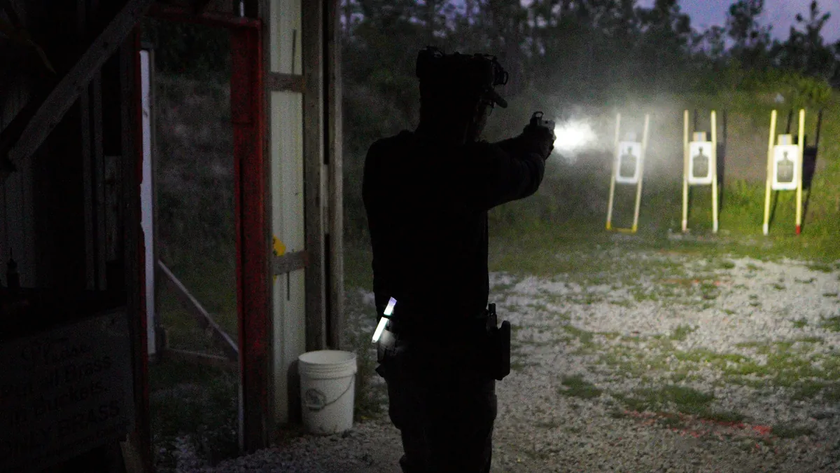 Night Pistol Defense