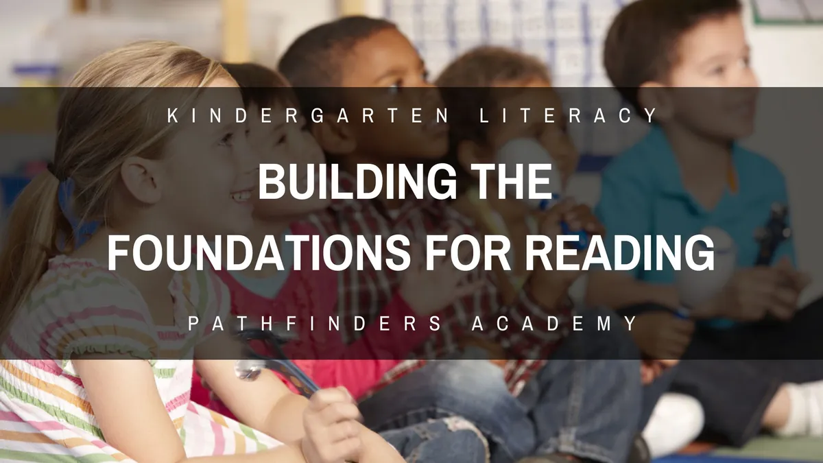Kindergarten Literacy | Foundations for Reading | Mondays & Wednesdays | Semester (FILLMORE)