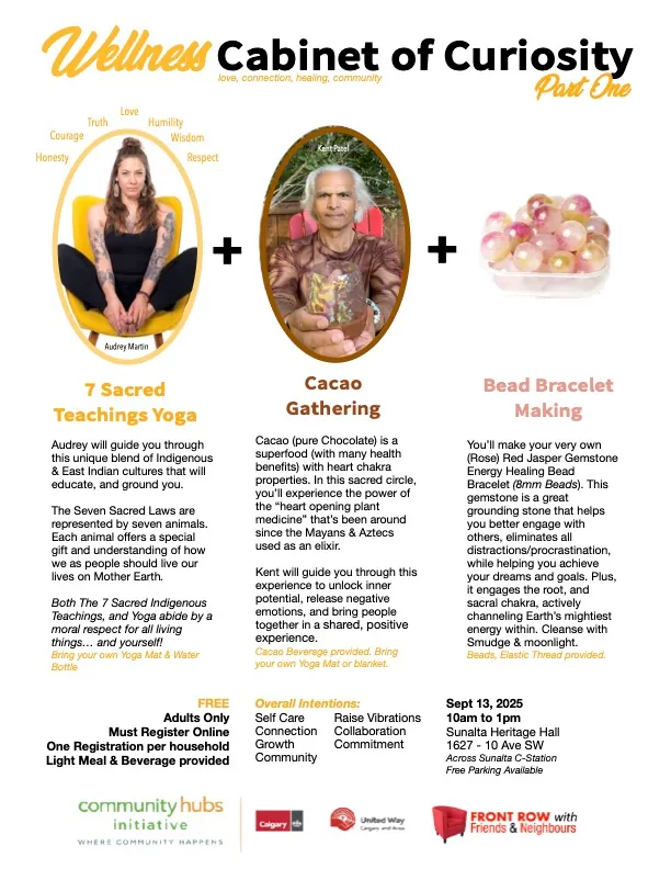 7 Sacred Teachings Yoga  + Cacao Gathering + Bead Bracelet Making
