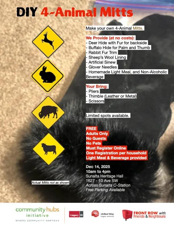 DIY 4-Animal Mitt Making