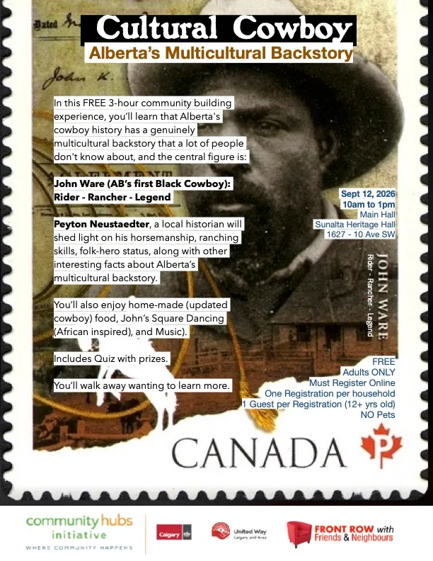 Cultural Cowboy -- Alberta's Multicultural Backstory