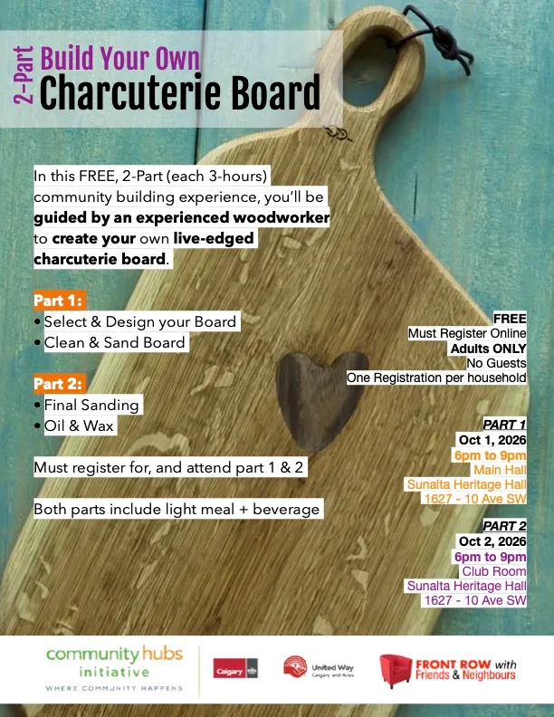 Build Your Own Charcuterie Board (Part 1 Oct 1, Part 2 Oct 2)
