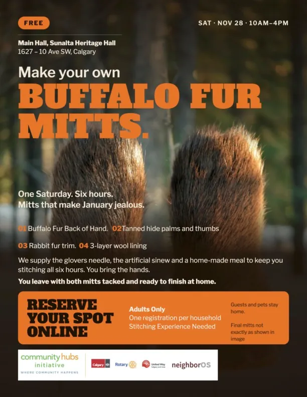 DIY Buffalo Mitts