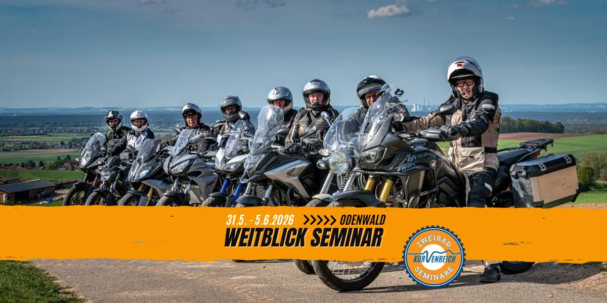 Weitblick-Seminar 2: Bildungsurlaub und Motorradtraining