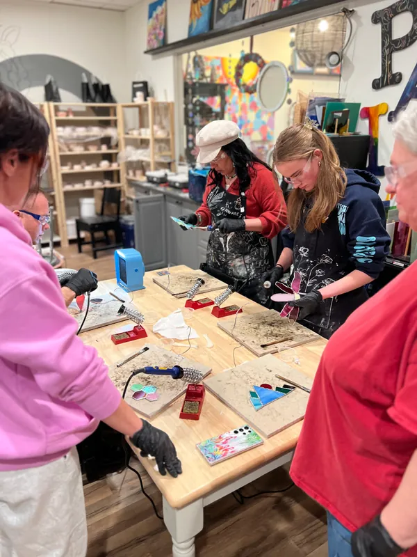 Beginners Make and Take Stained Glass class