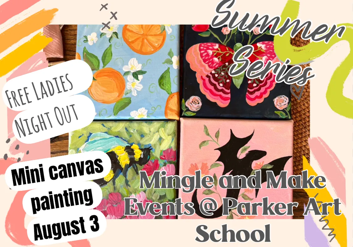 FREE!!!! Mingle and Make Ladies day at the Art Studio