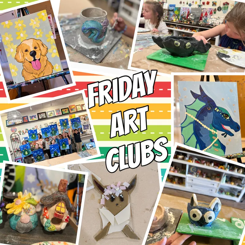 Friday Afternoon Art Club - Glass Fusion Nightlights