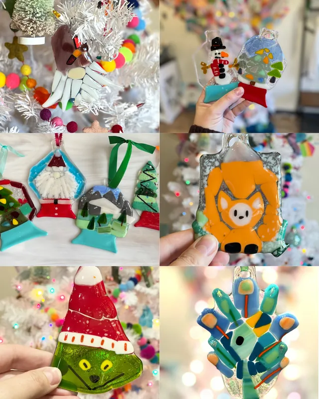 Friday Afternoon Art Club - Glass Fusion Ornaments