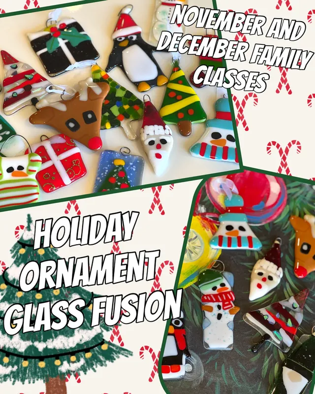 Family Day - Glass Fusion Ornaments